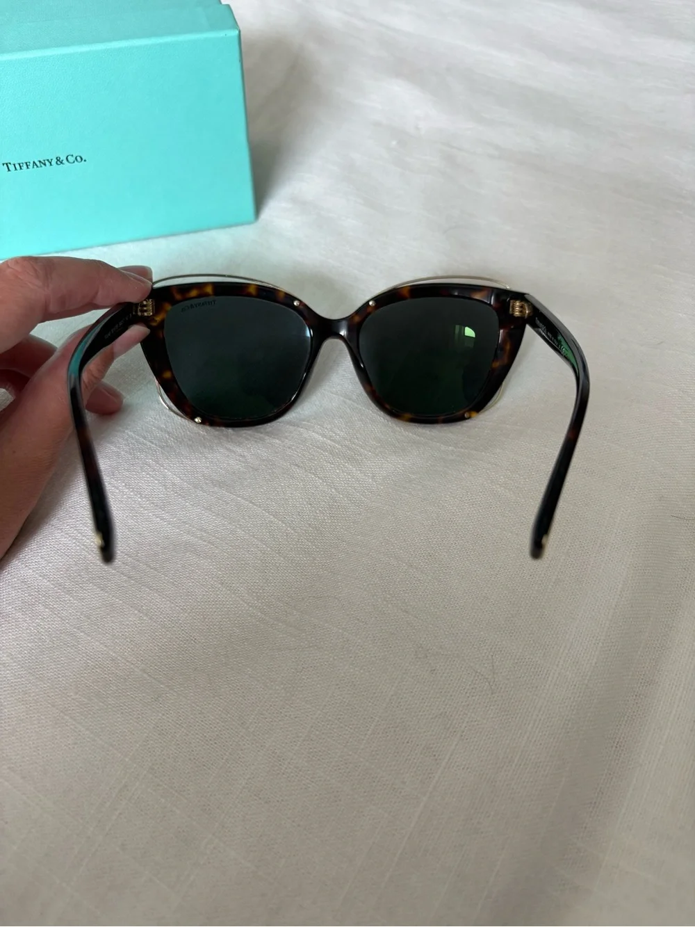 Tiffany & Co. Tortoiseshell Sunglasses